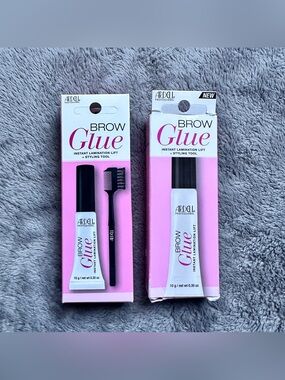 NWT! Ardell Clear Brow Glue - Instant Lamination Lift + Style Tool - Bundle of 2
